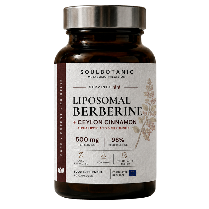 SoulBotanic Liposomal Berberine bottle