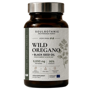 SoulBotanic Wild Oregano + Black Seed Oil bottle