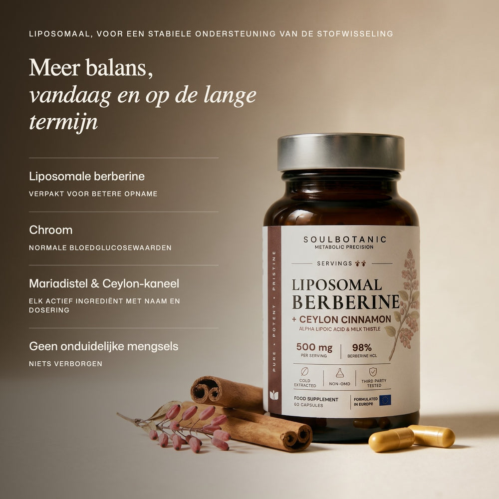 Acht actieve ingrediënten in de formule