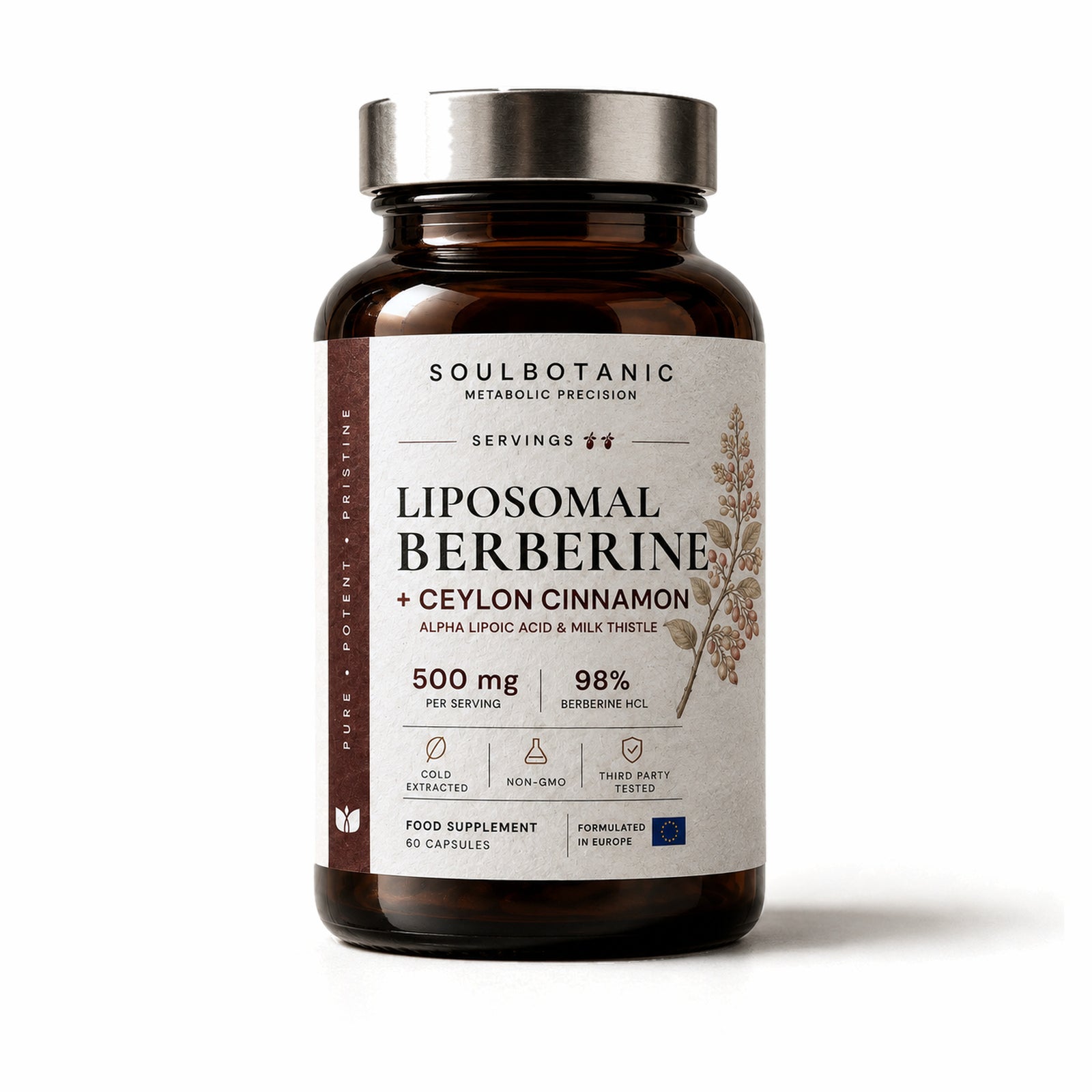Liposomal Berberine and Ceylon Cinnamon