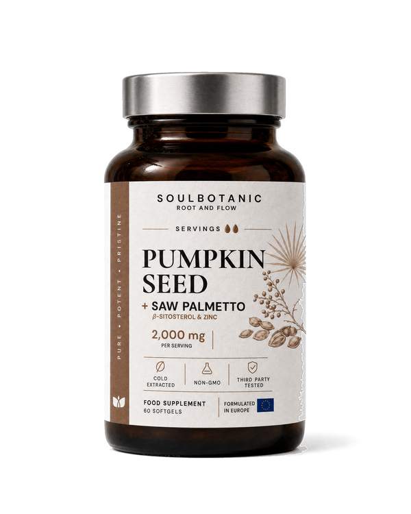 Pumpkin Seed Oil + Saw Palmetto Oil