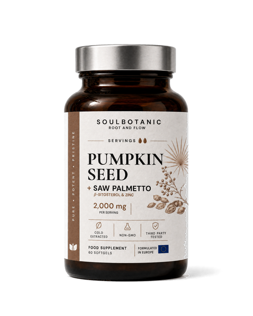 Pumpkin Seed Oil + Saw Palmetto Oil