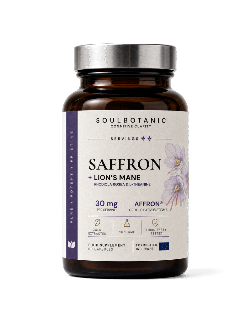 SoulBotanic Saffron + Lion's Mane